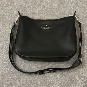 Kate Spade ROSIE BLACK  Pebbled Leather  Crossbody Bag